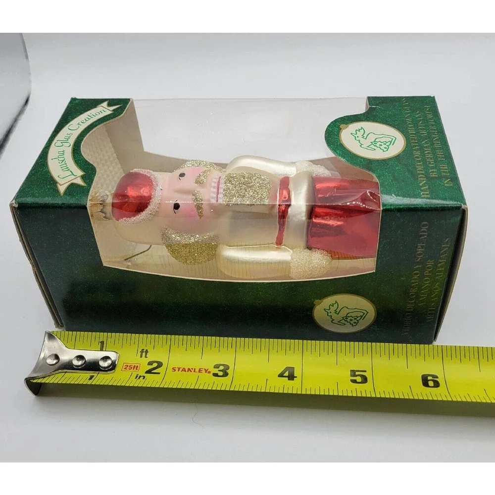 Krebs Lauscha Glass Nutcracker Toy Soldier Blown Glass 5